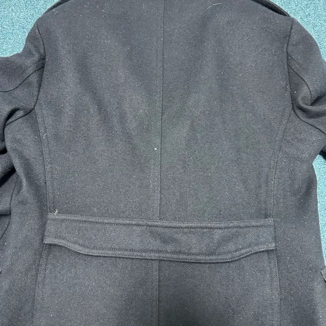 커스텀멜로우 네이비 더블코트105 상품이미지2