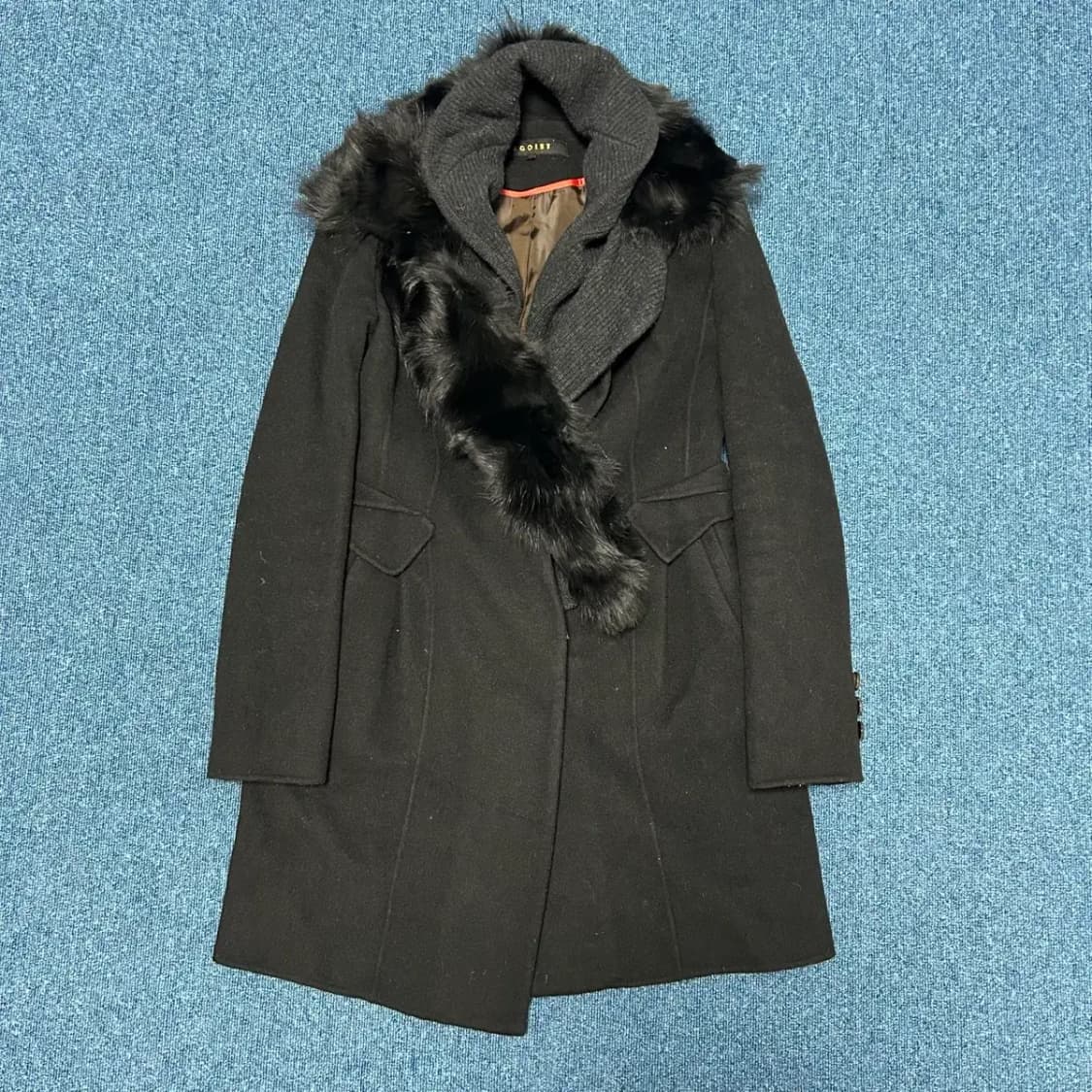 에고이스트 퍼 롱 코트 55 상품이미지1