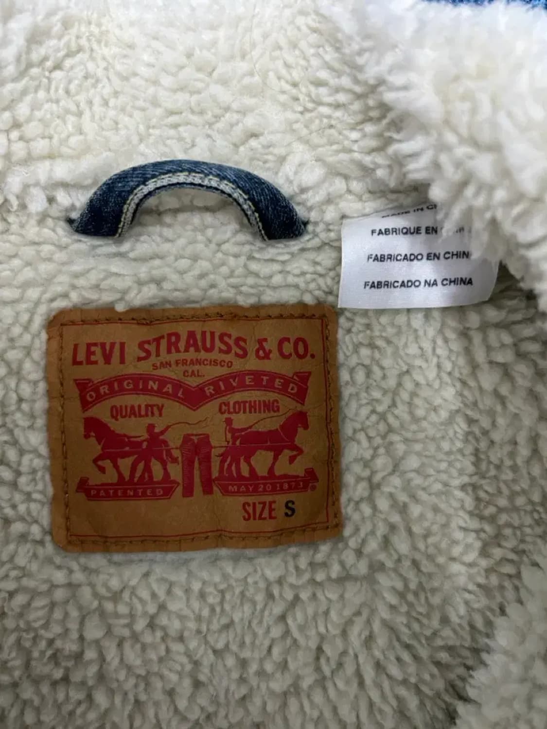 리바이스 쉐르파 자켓 S 상품이미지3