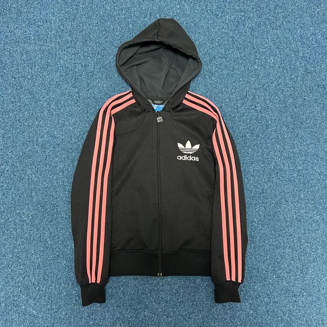 아디다스 블랙 핑크 유로파 후드집업95 상품이미지1