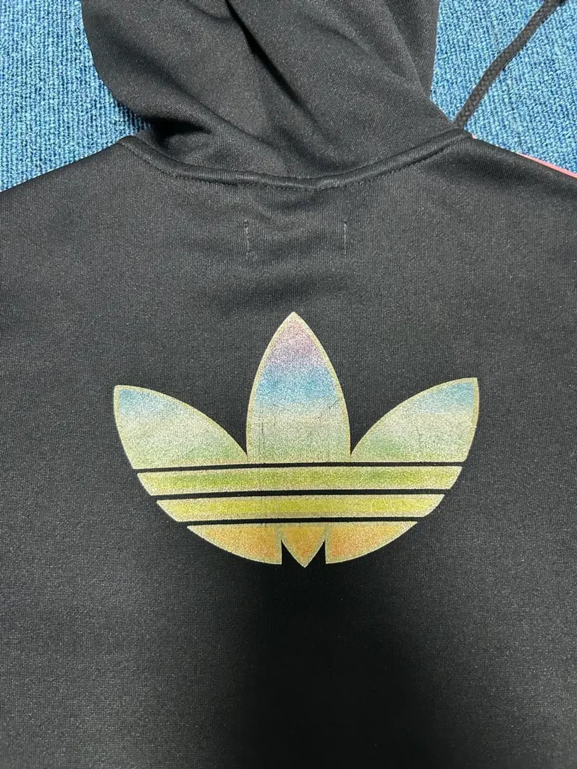 아디다스 블랙 핑크 유로파 후드집업95 상품이미지2