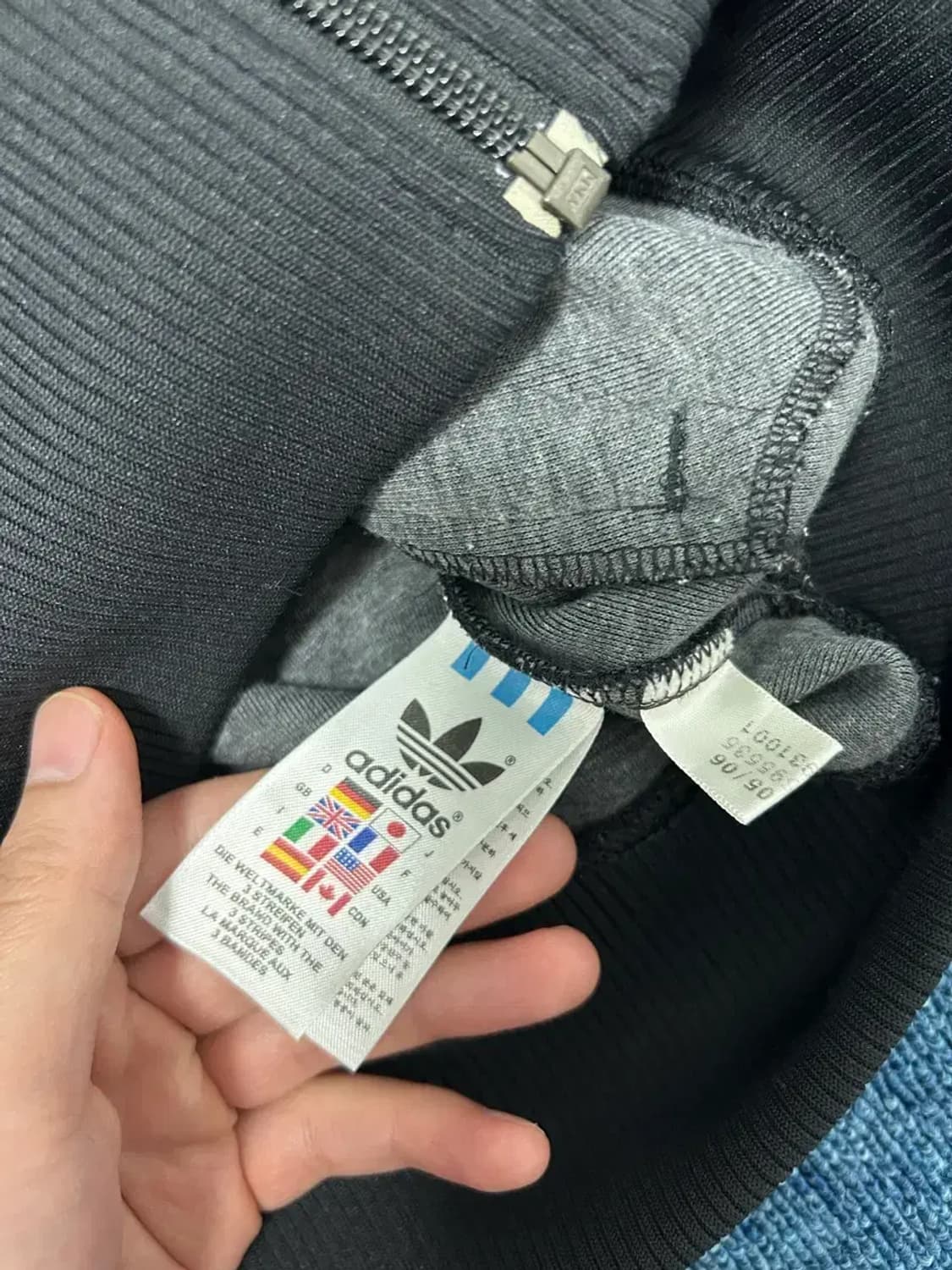 아디다스 블랙 핑크 유로파 후드집업95 상품이미지4