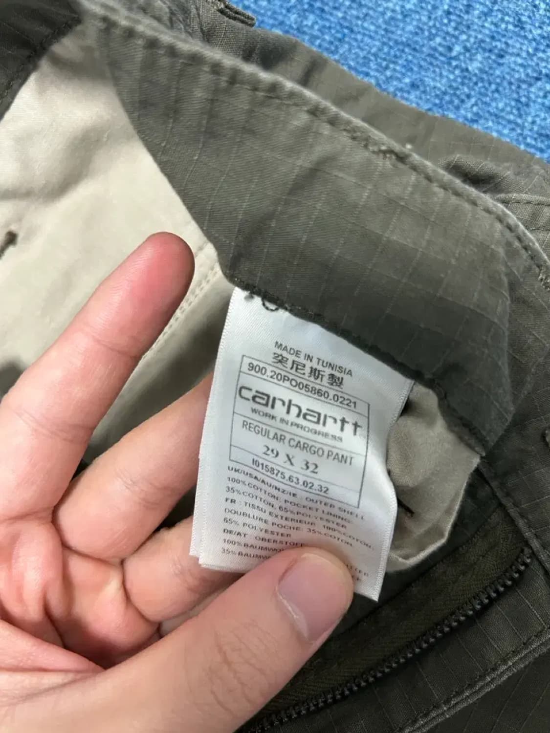 칼하트 wip 카고팬츠 상품이미지3
