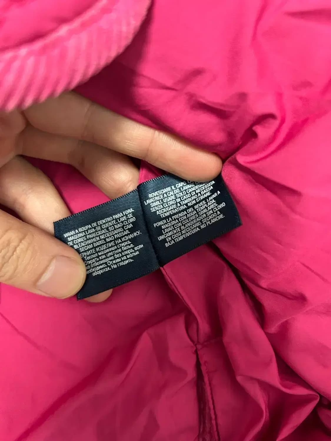 폴로랄프로렌 핑크 퀼팅 자켓 상품이미지3