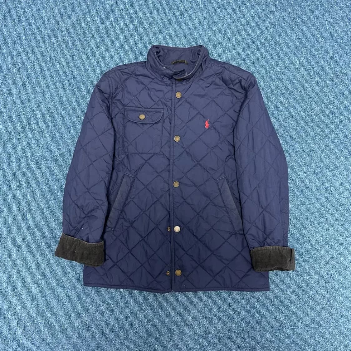 폴로 랄프로렌 네이비 퀼팅 자켓 상품이미지1