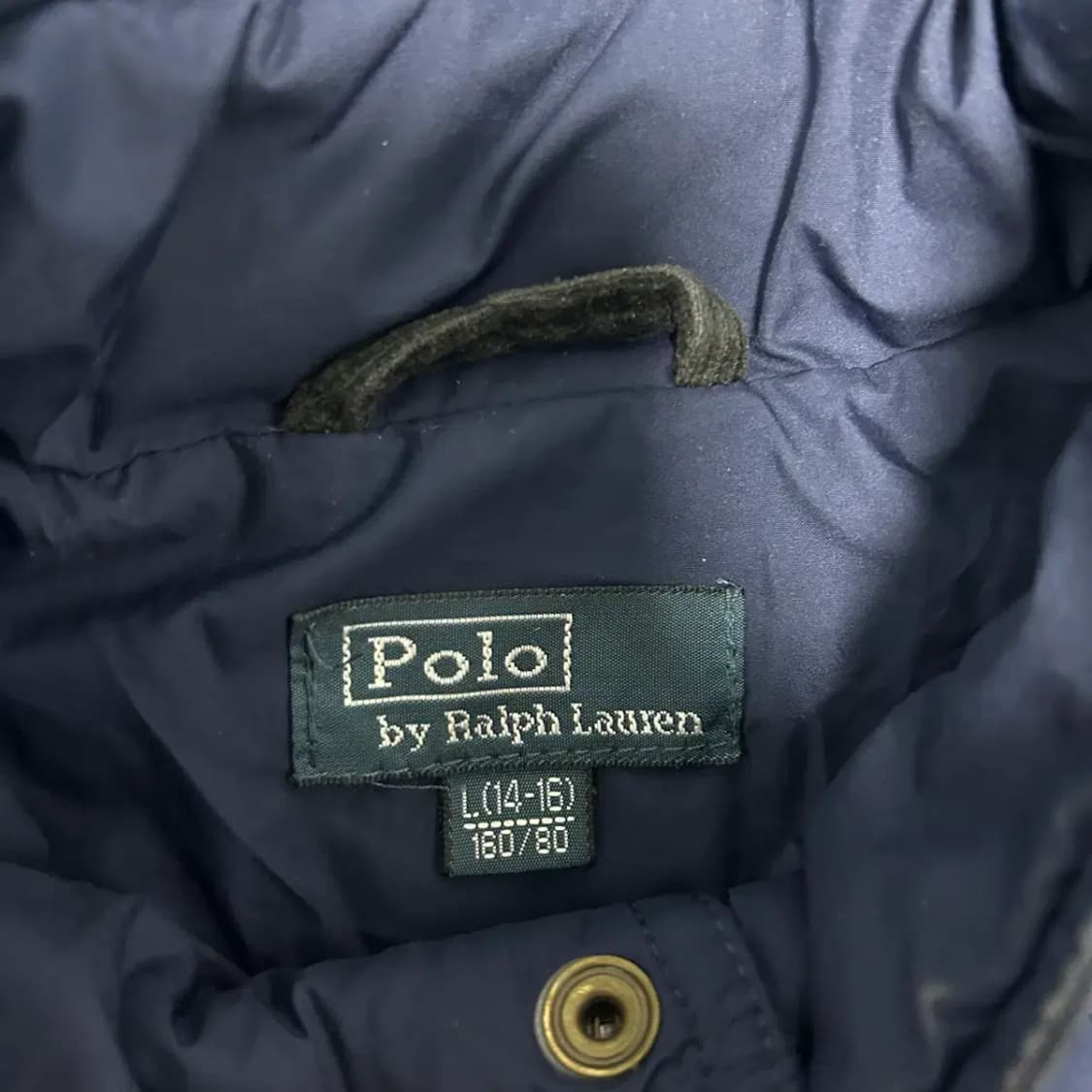 폴로 랄프로렌 네이비 퀼팅 자켓 상품이미지2
