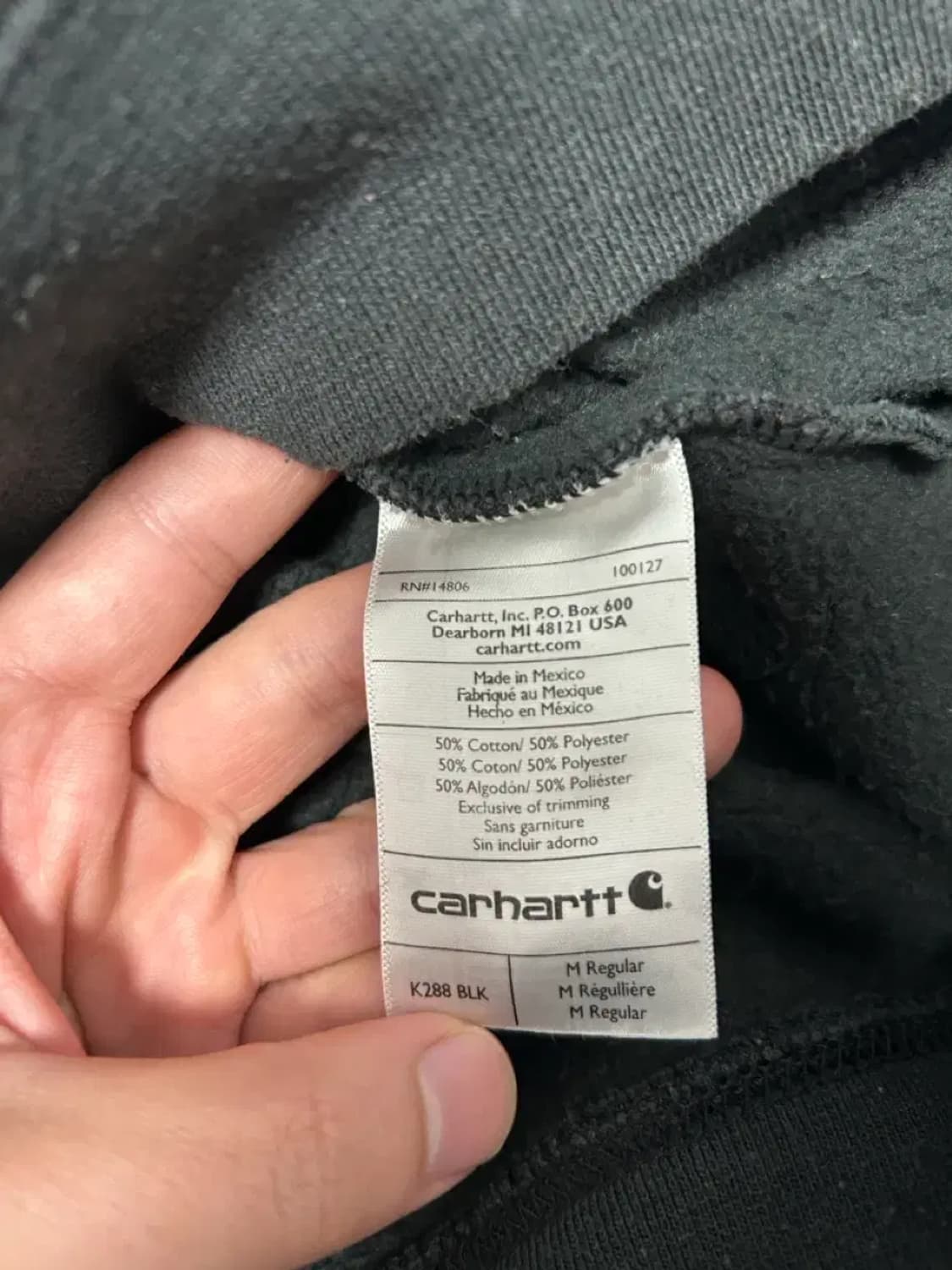 칼하트 후드티M 상품이미지3