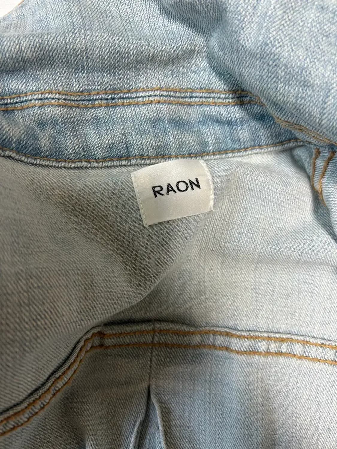 RAON 라온 데님 청자켓M 상품이미지2