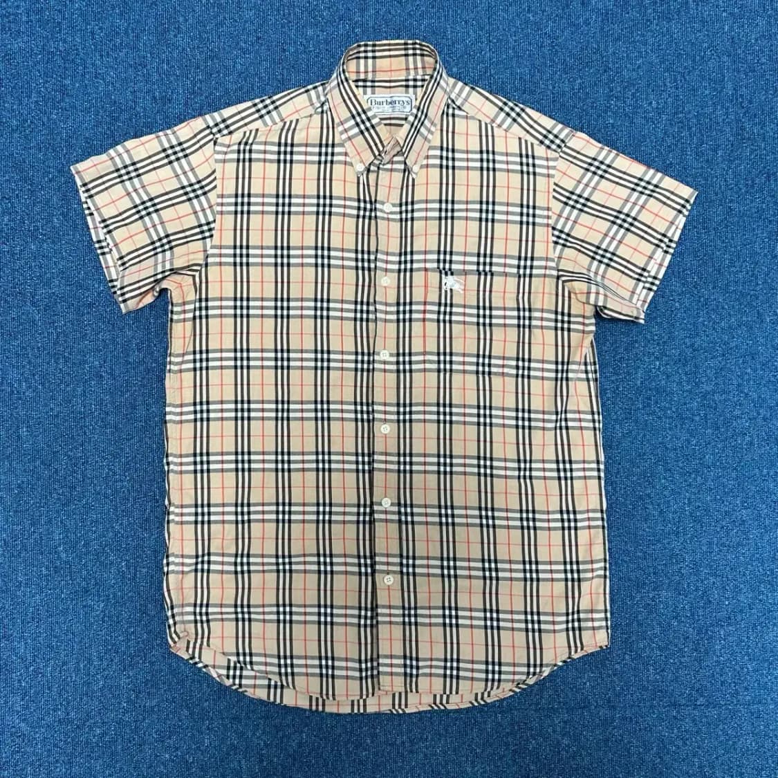 버버리 노바체크 반팔 셔츠 상품이미지1