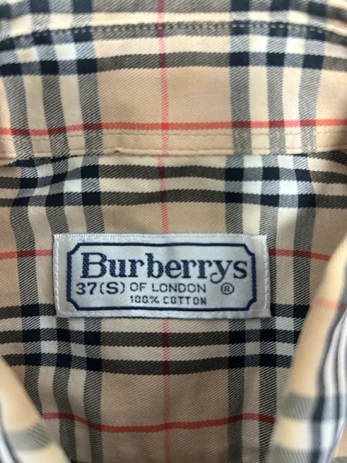 버버리 노바체크 반팔 셔츠 상품이미지2