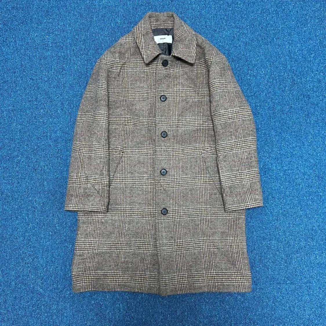 미나브 울 세미 오버핏 발마칸 코트 상품이미지2