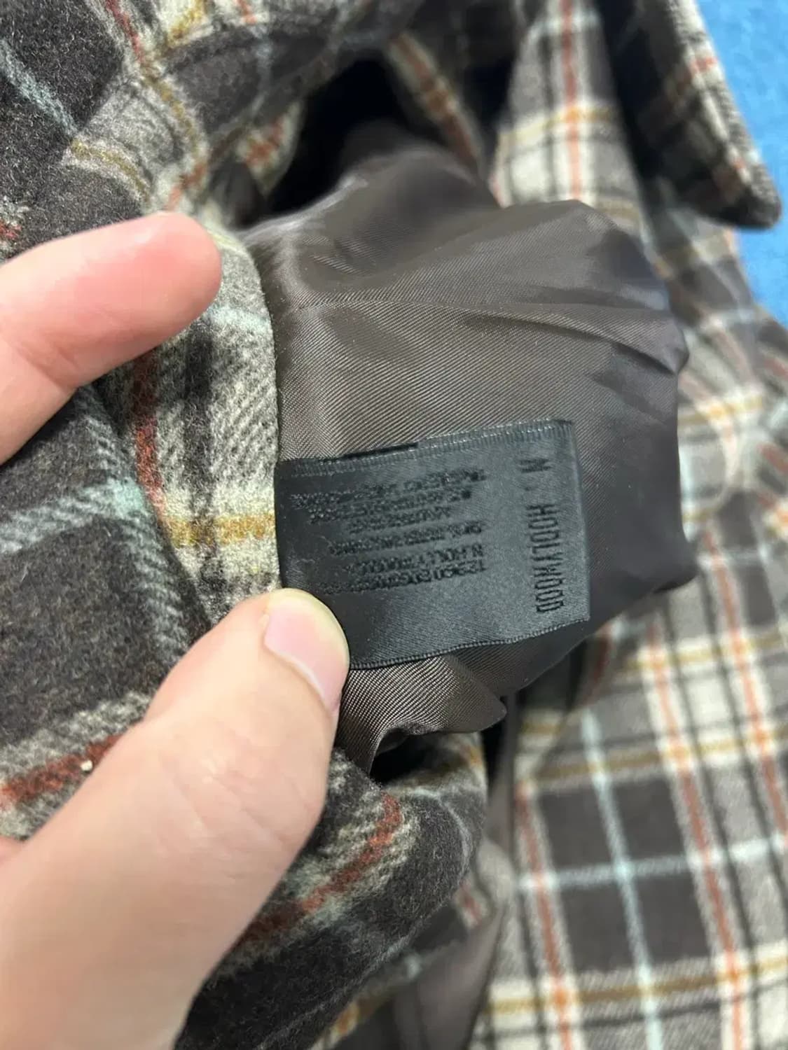 엔할리우드 더블 코트 상품이미지2