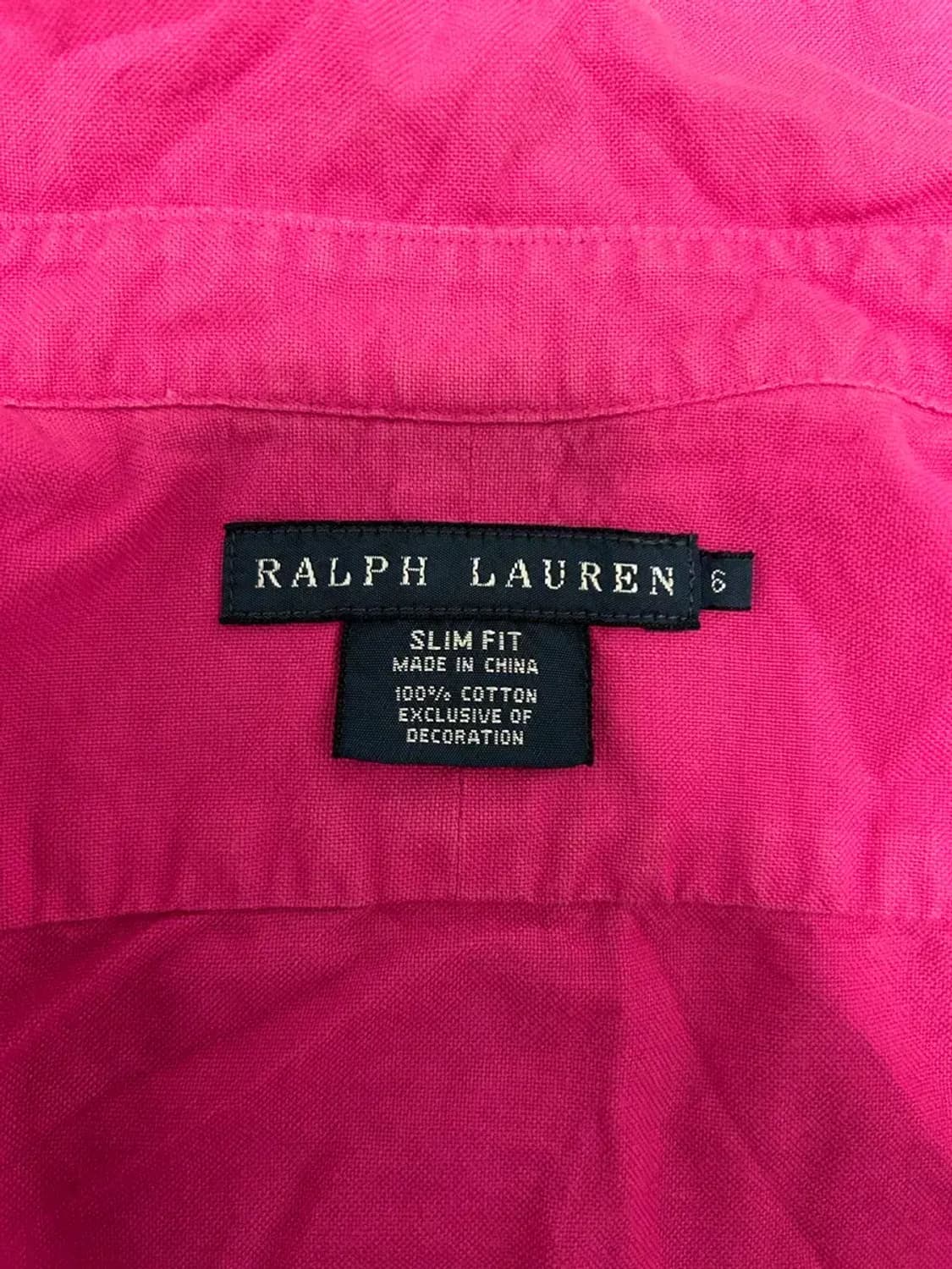 폴로랄프로렌 여성 핑크 셔츠 상품이미지2