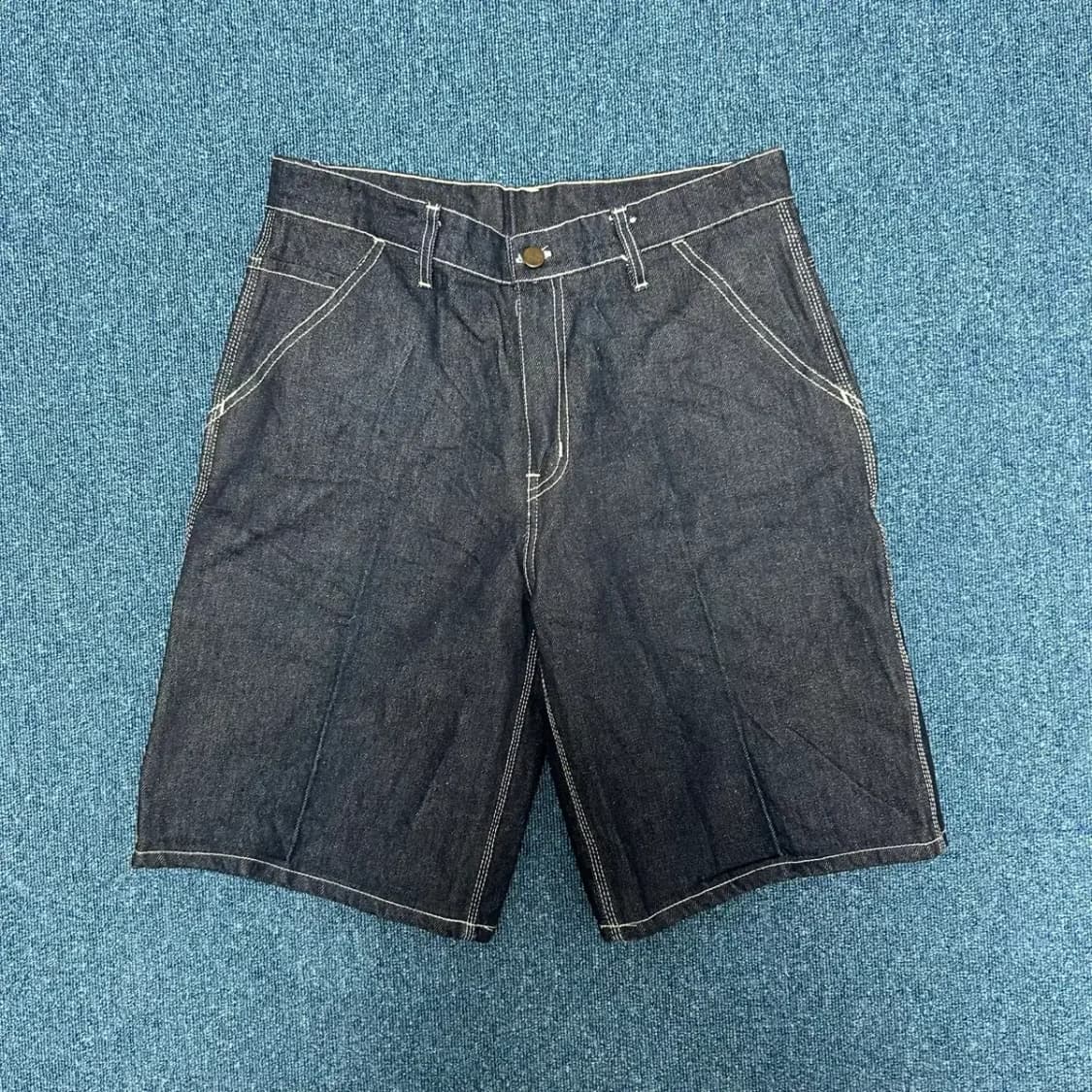 칼하트 데님 생지 반바지 상품이미지2