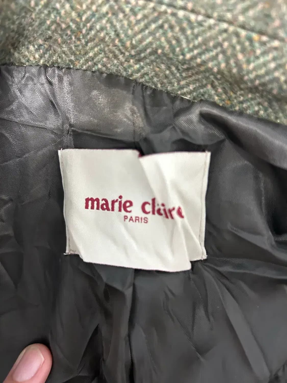 마리끌레르 울 블레이저 자켓 상품이미지2