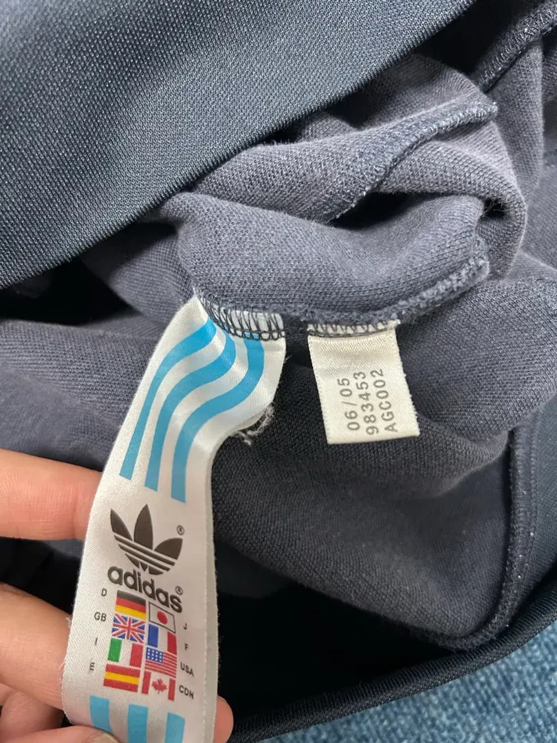 아디다스 유로파 네이비 하늘 져지105 상품이미지3