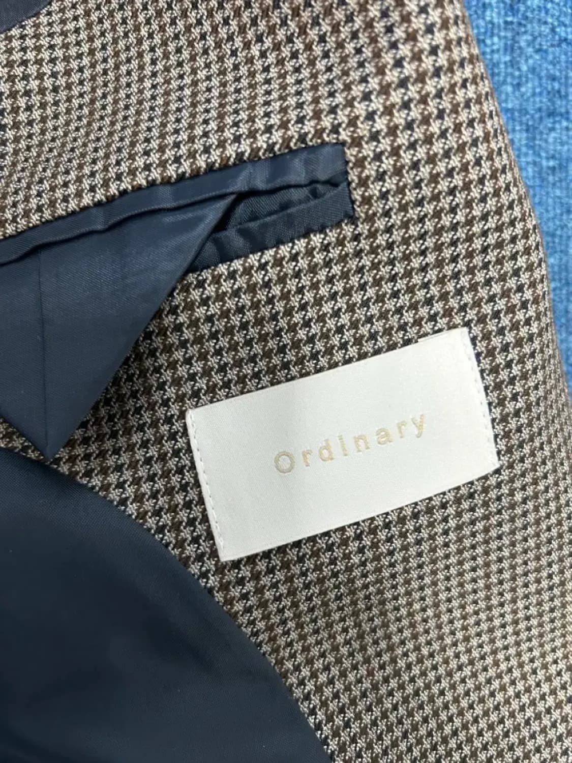 가내스라오디네르 하운드 체크 자켓F 상품이미지2