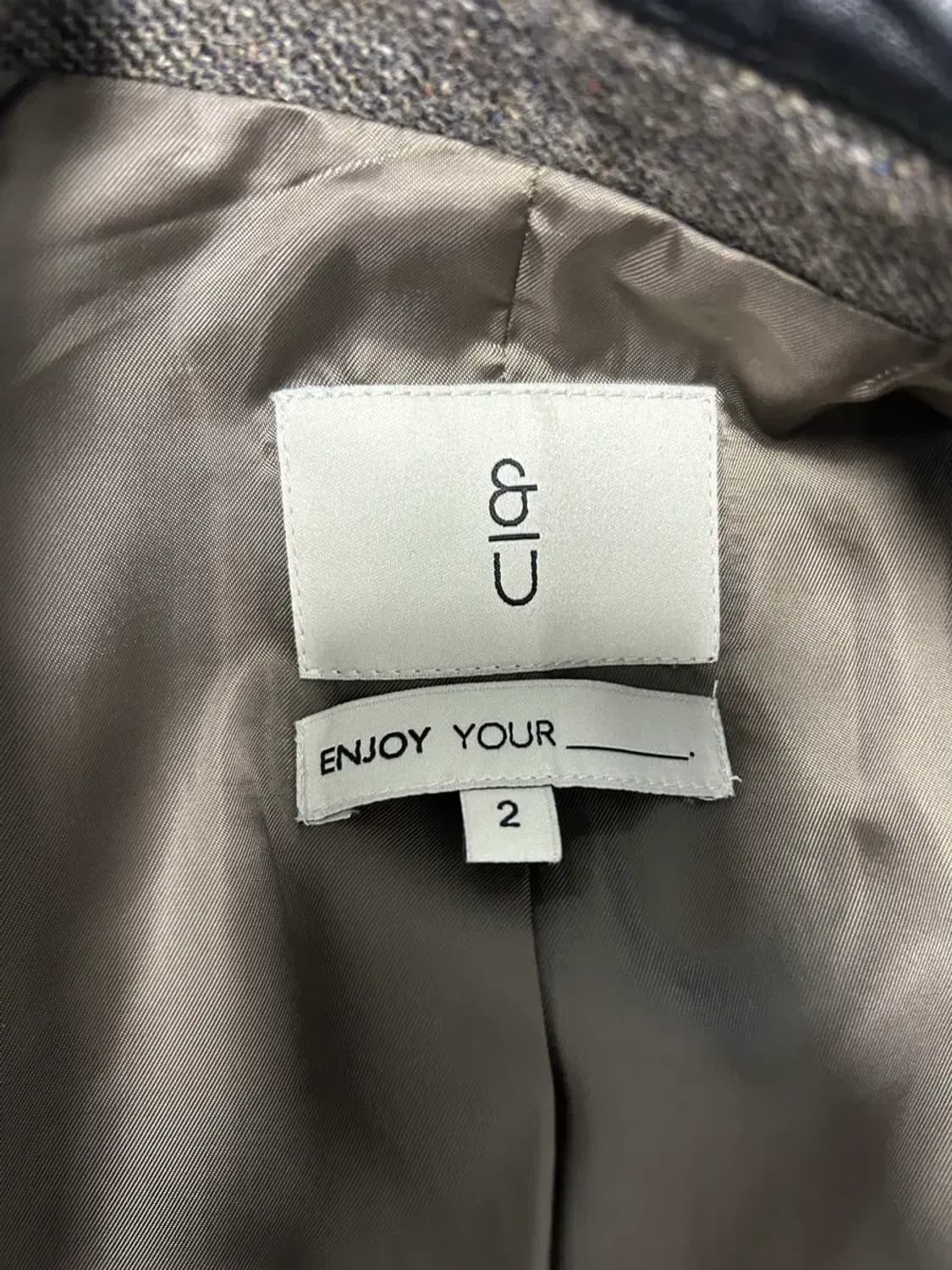 앤유 republique classic single button coat 상품이미지3