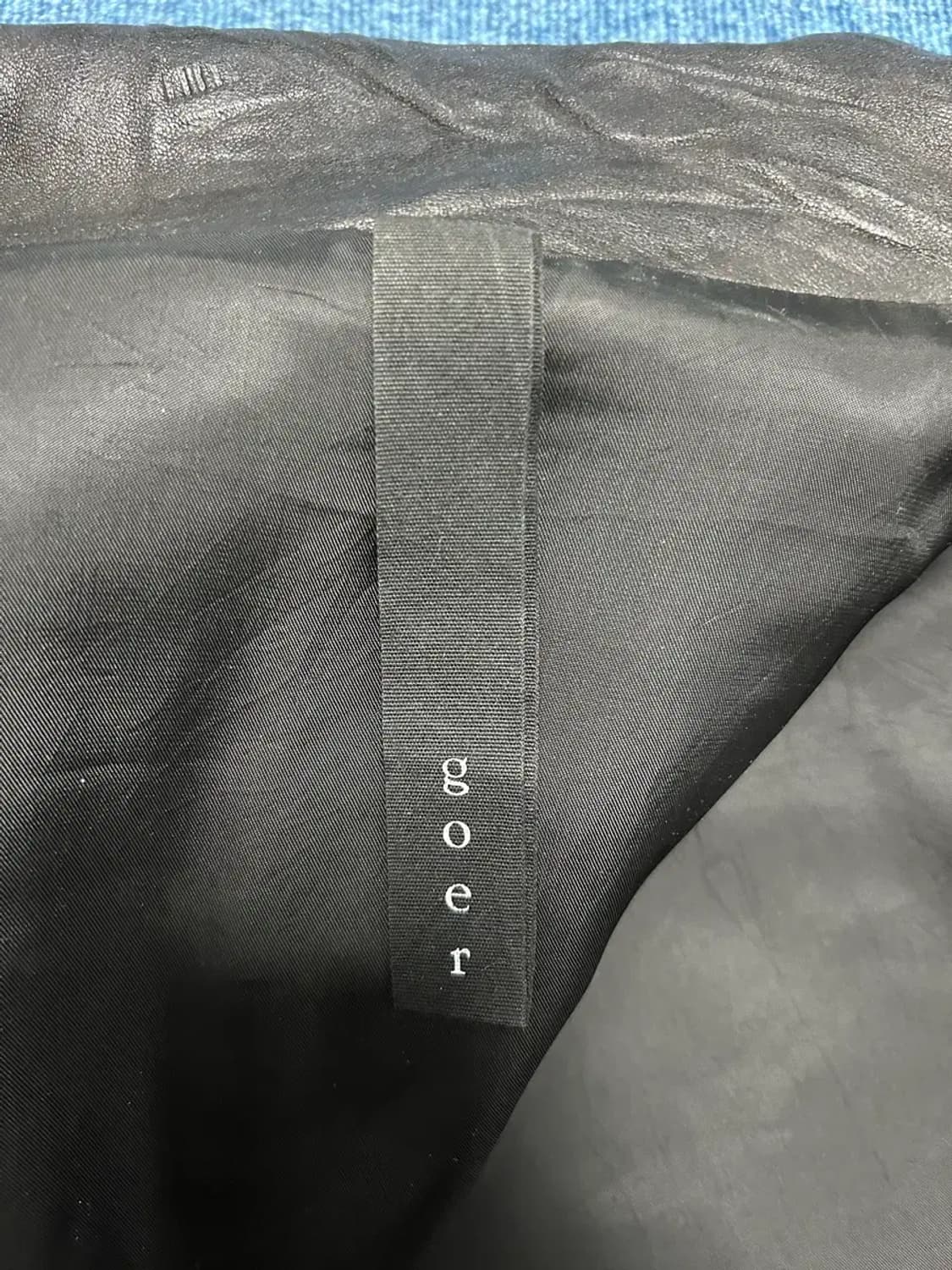 goer 고어 레더 자켓 상품이미지5