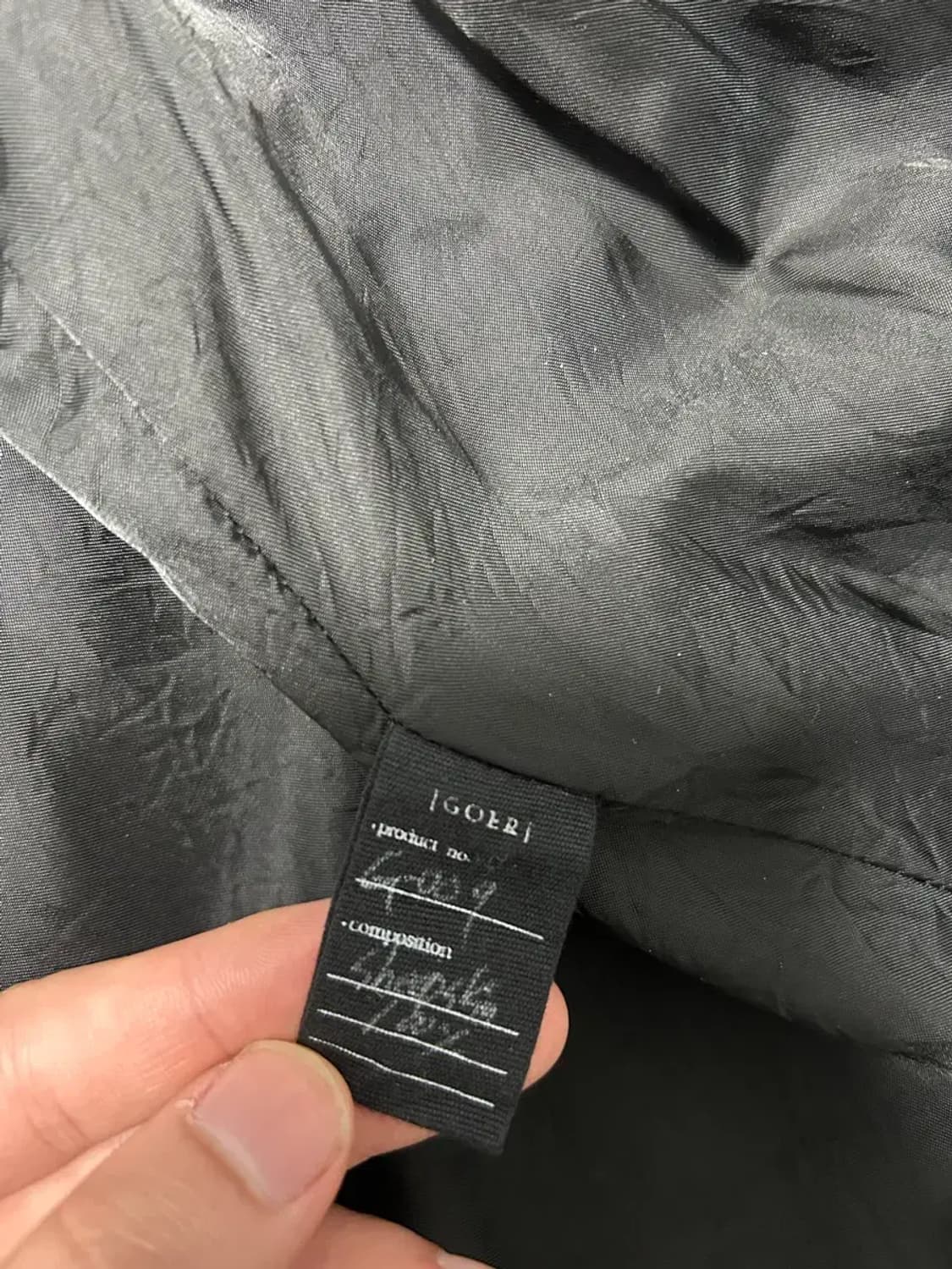 goer 고어 레더 자켓 상품이미지6