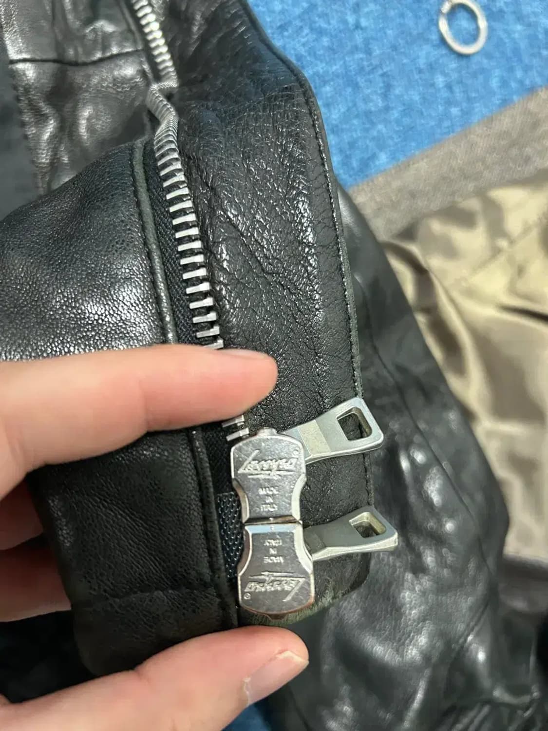 goer 고어 레더 자켓 상품이미지8