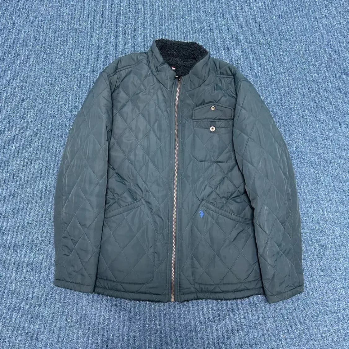 us폴로 리버시블 양털 뽀글이 퀼팅 점퍼 상품이미지2