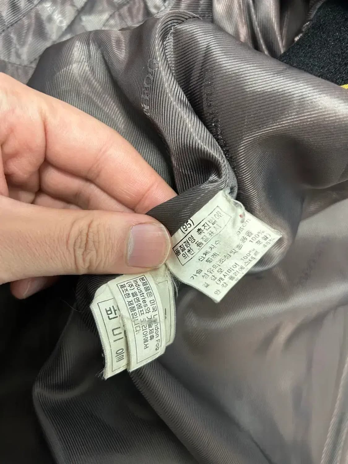 런던포그 울 캐시미어 코트 상품이미지4