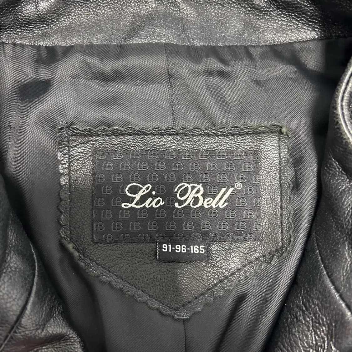 lia bell 양가죽 차이나 라이더자켓 상품이미지2