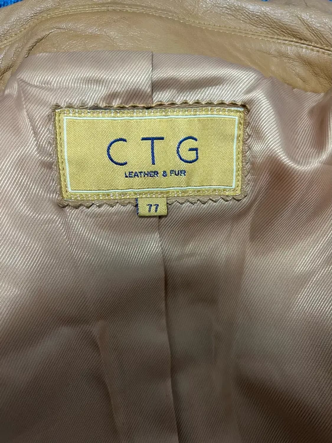 city gee 양가죽 자켓 상품이미지2