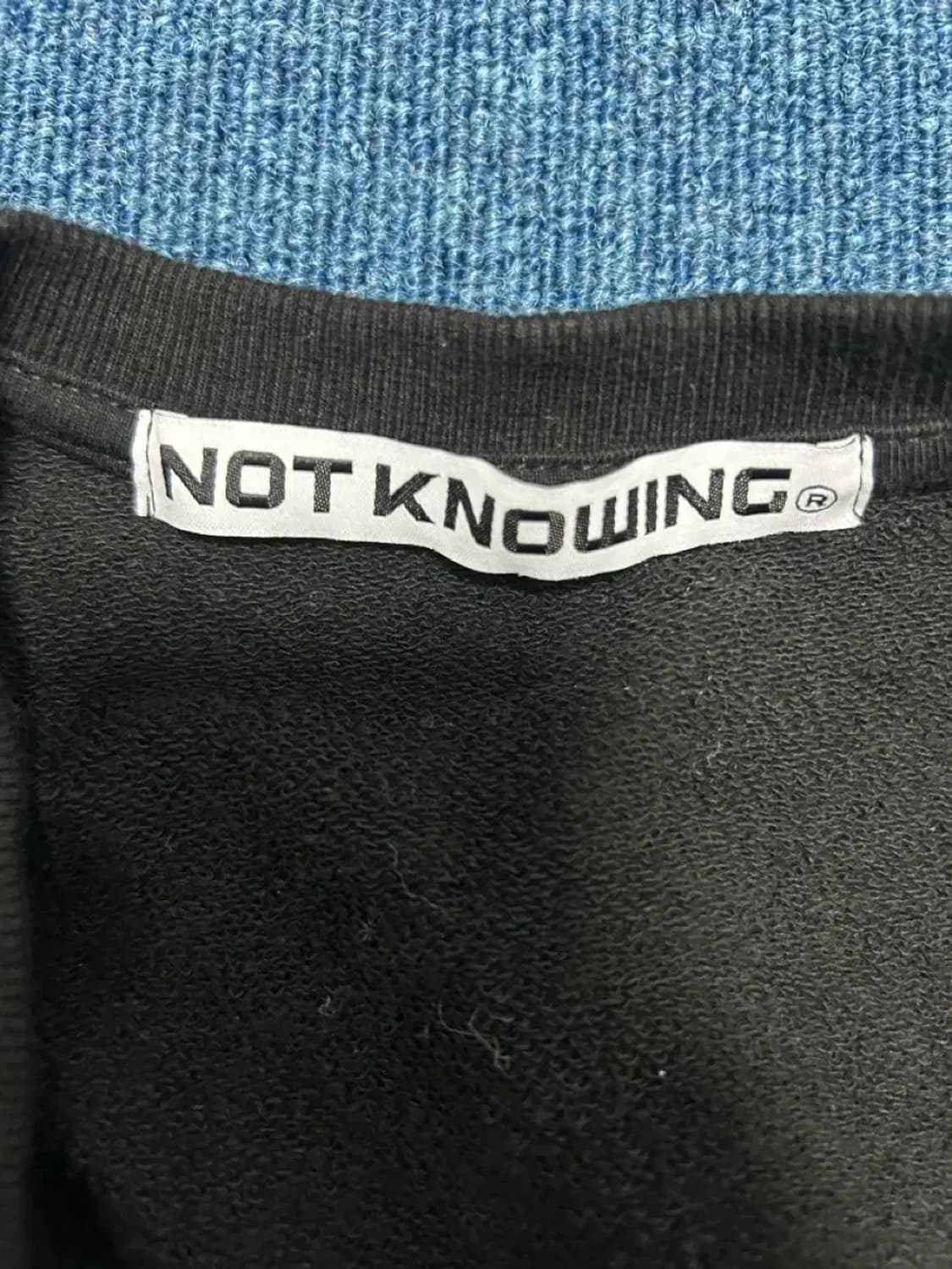 NOTKNOWING 낫노잉 볼레로 레이어드 초커 맨투맨 상품이미지2