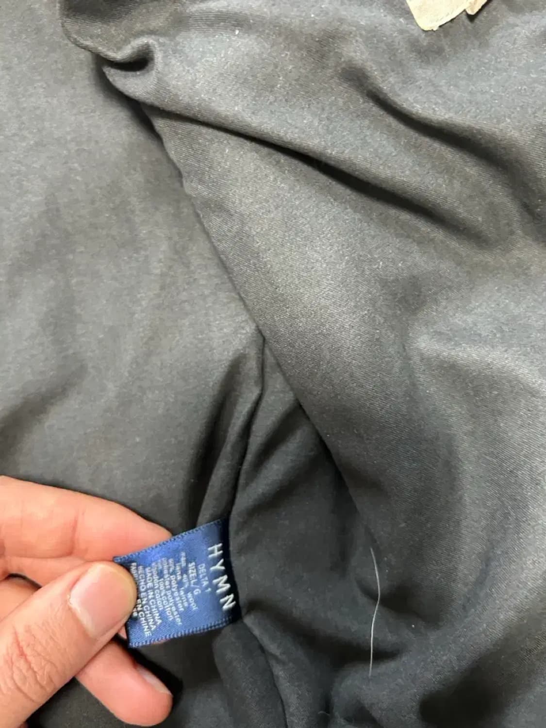 HYMN 타탄체크 봄버점퍼L 상품이미지3