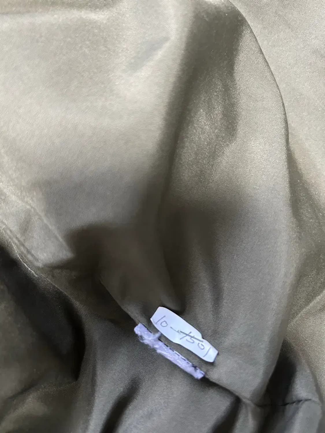 자라 카키 패딩M 상품이미지3