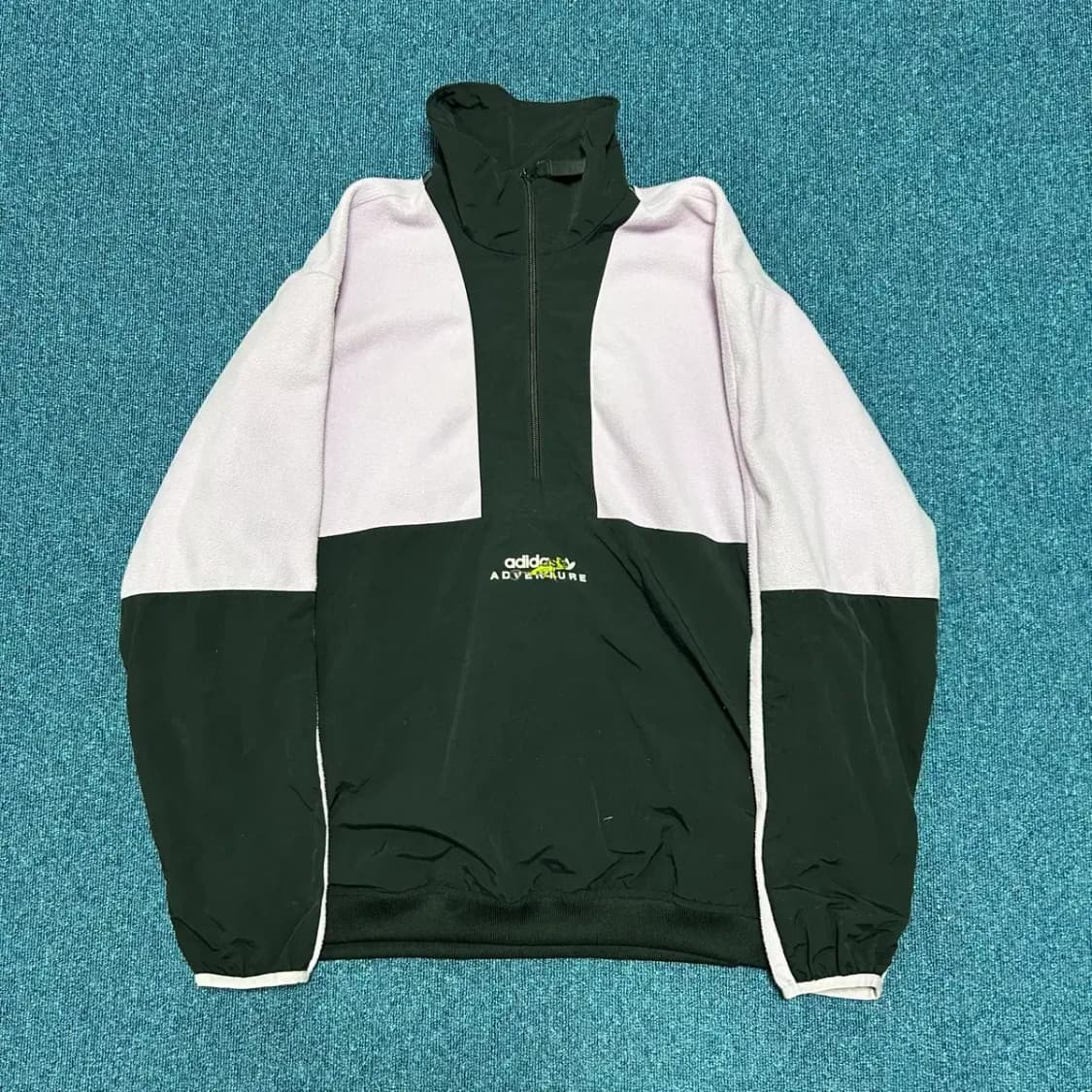 아디다스 아노락 폴라플리스 어드벤쳐 블록 우븐 자켓 상품이미지1