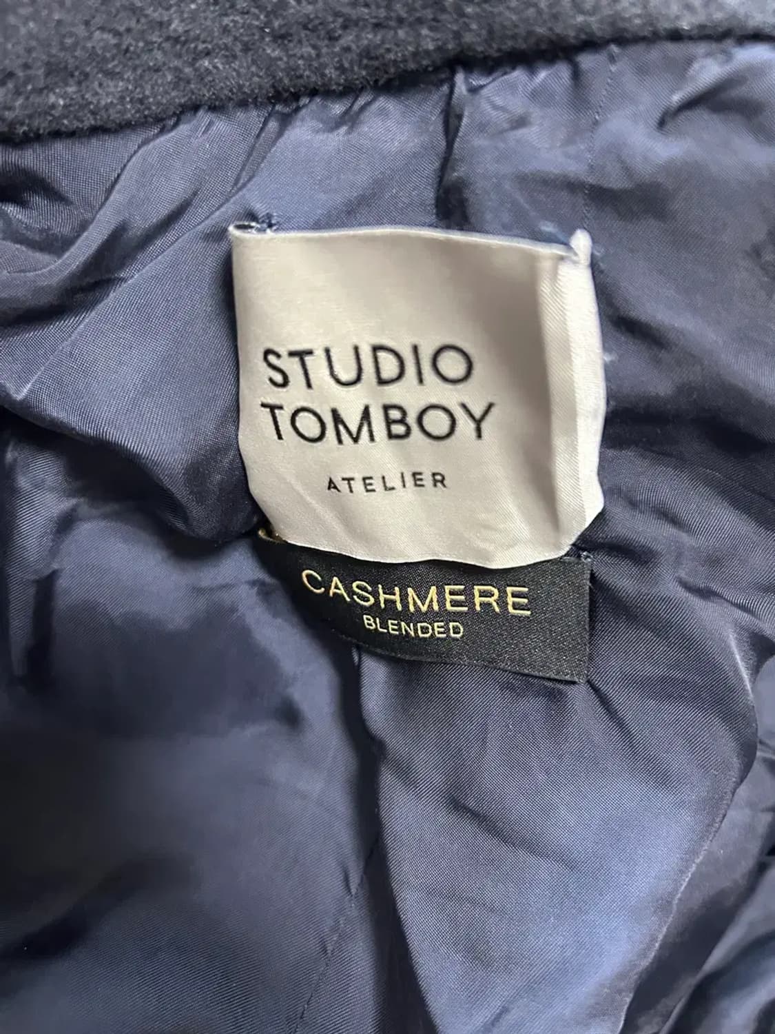 스튜디오 톰보이 캐시미어 코트 상품이미지2