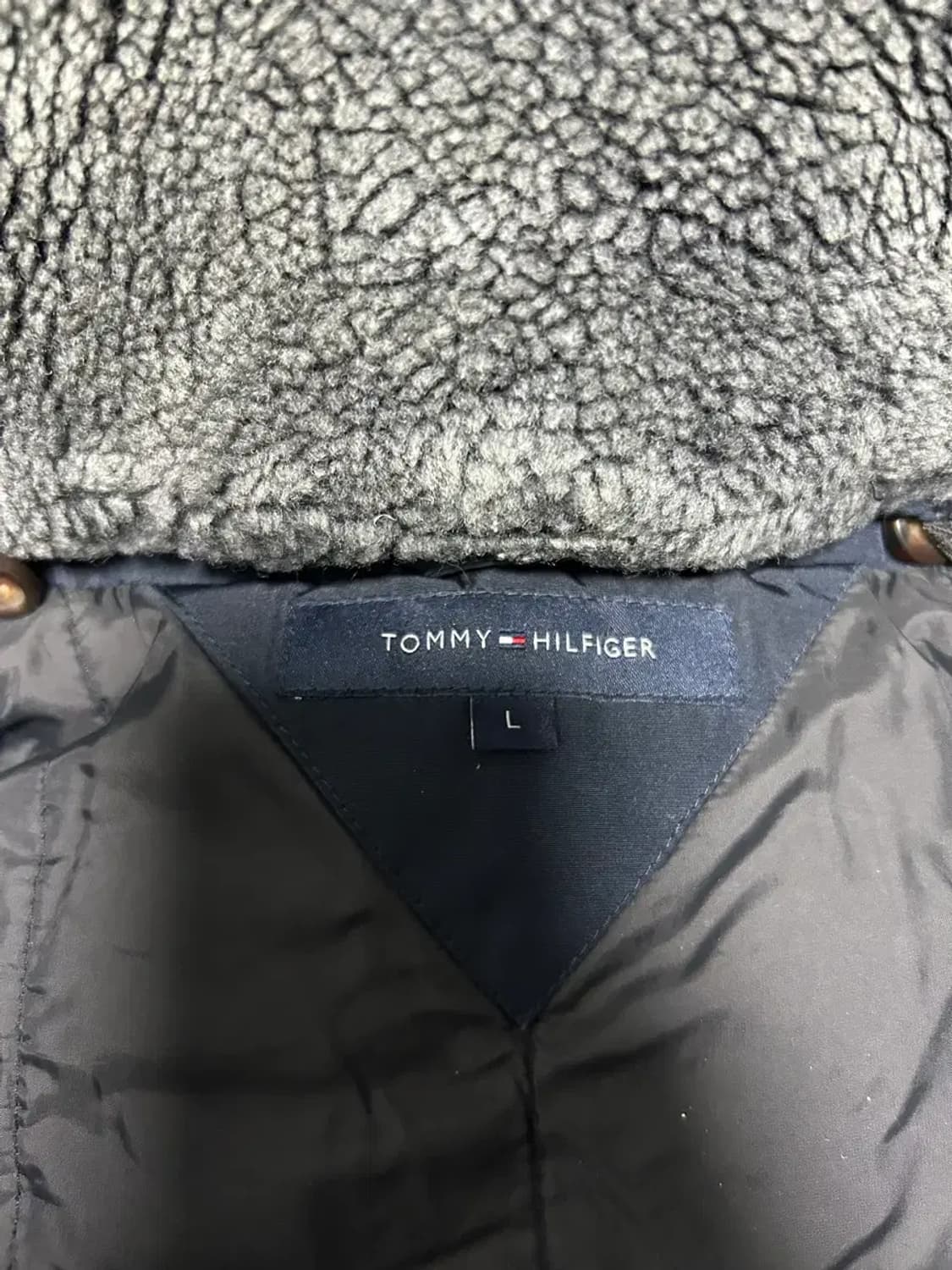 타미힐피거 다크네이비 패딩 점퍼L 상품이미지2