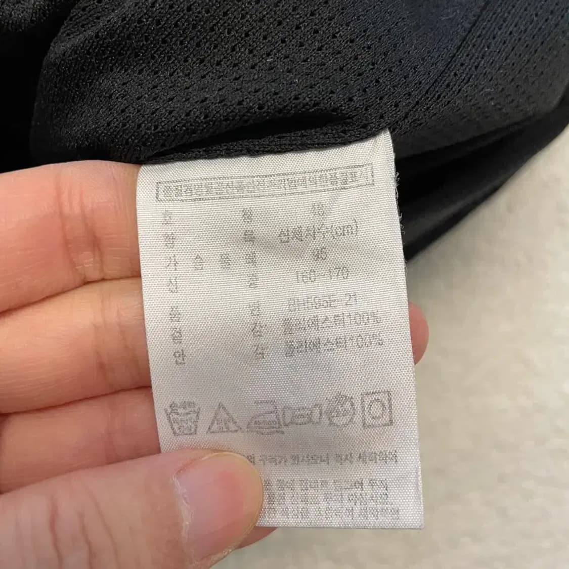 라코스테 남성 블랙 바람막이 95 상품이미지6