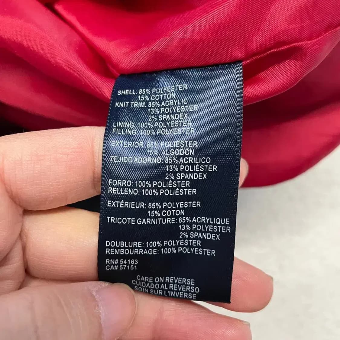 S 타미힐피거 여성 하이넥 경량패딩 자켓 상품이미지8