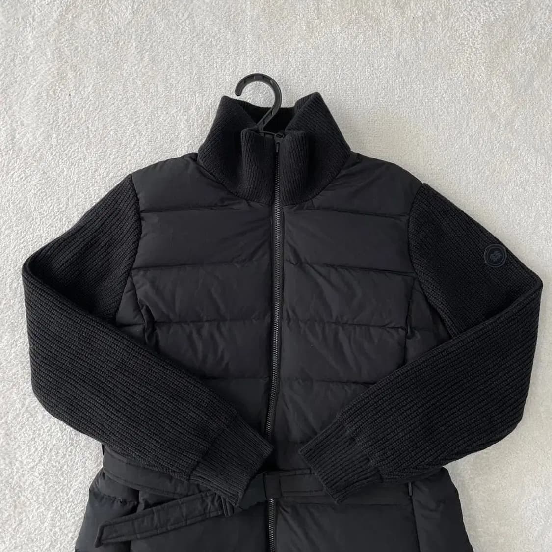 95 코오롱 여성 신형 구스 튜브 벨트 니트패딩 상품이미지2