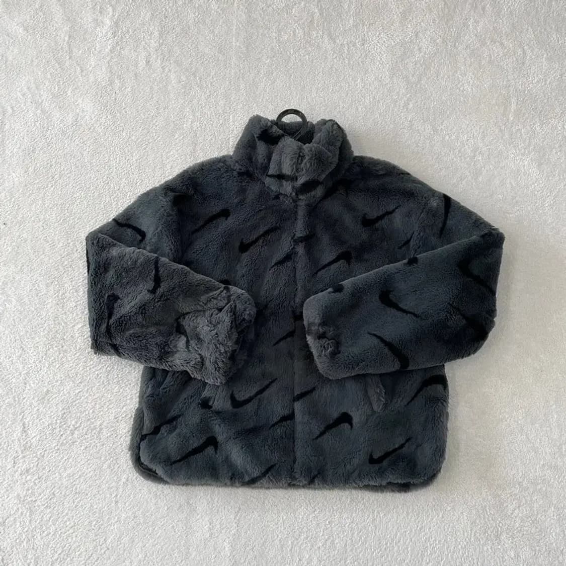 S 나이키 여성 플러시 퍼 후리스자켓 상품이미지1