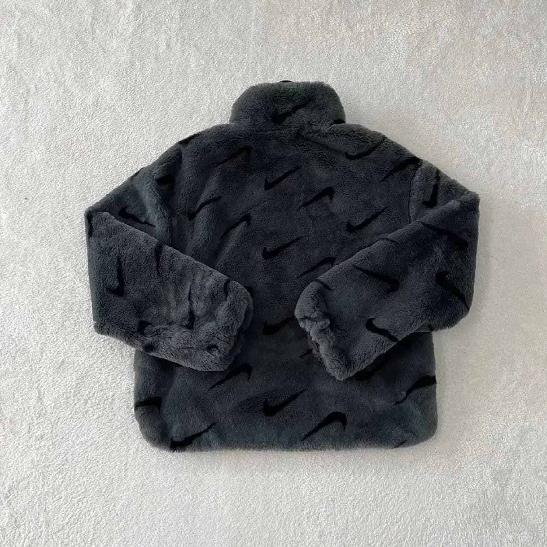 S 나이키 여성 플러시 퍼 후리스자켓 상품이미지7