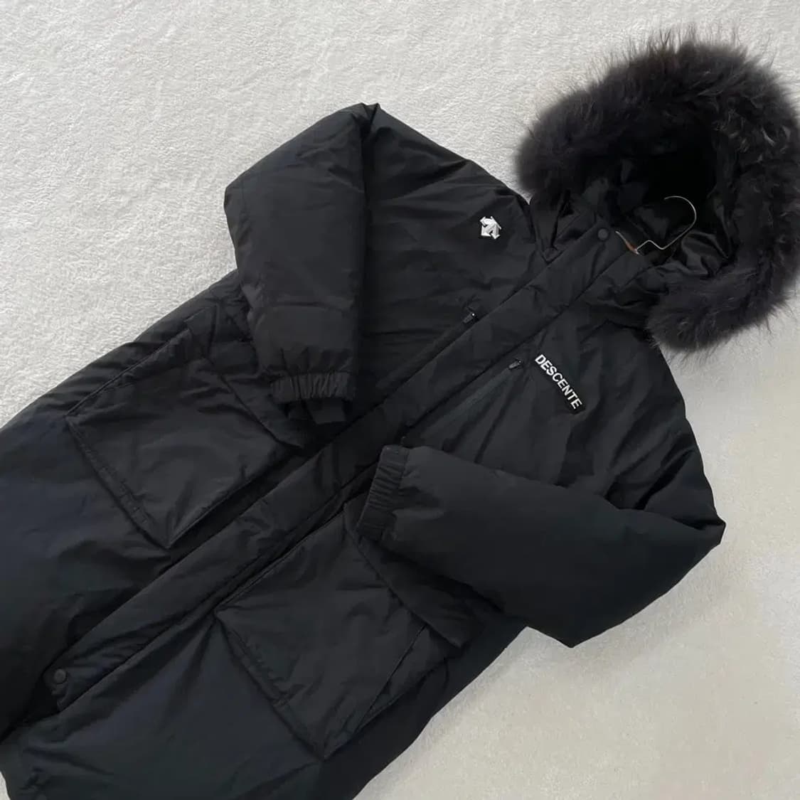 데상트 여성 롱패딩 M 키즈 160 상품이미지3