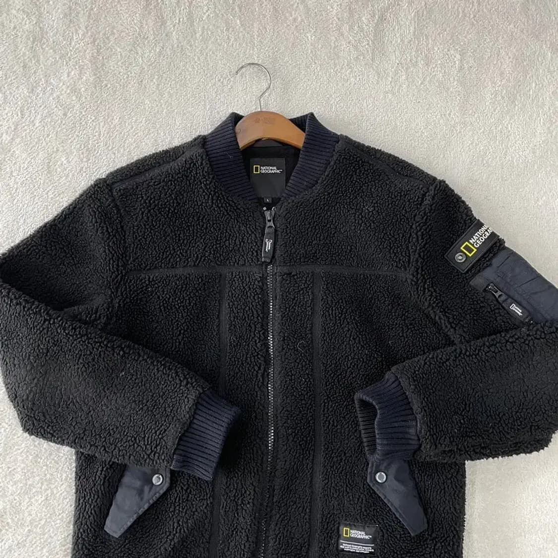 L 내셔널 유틸리티 후리스 자켓 100 지오그래픽 상품이미지2