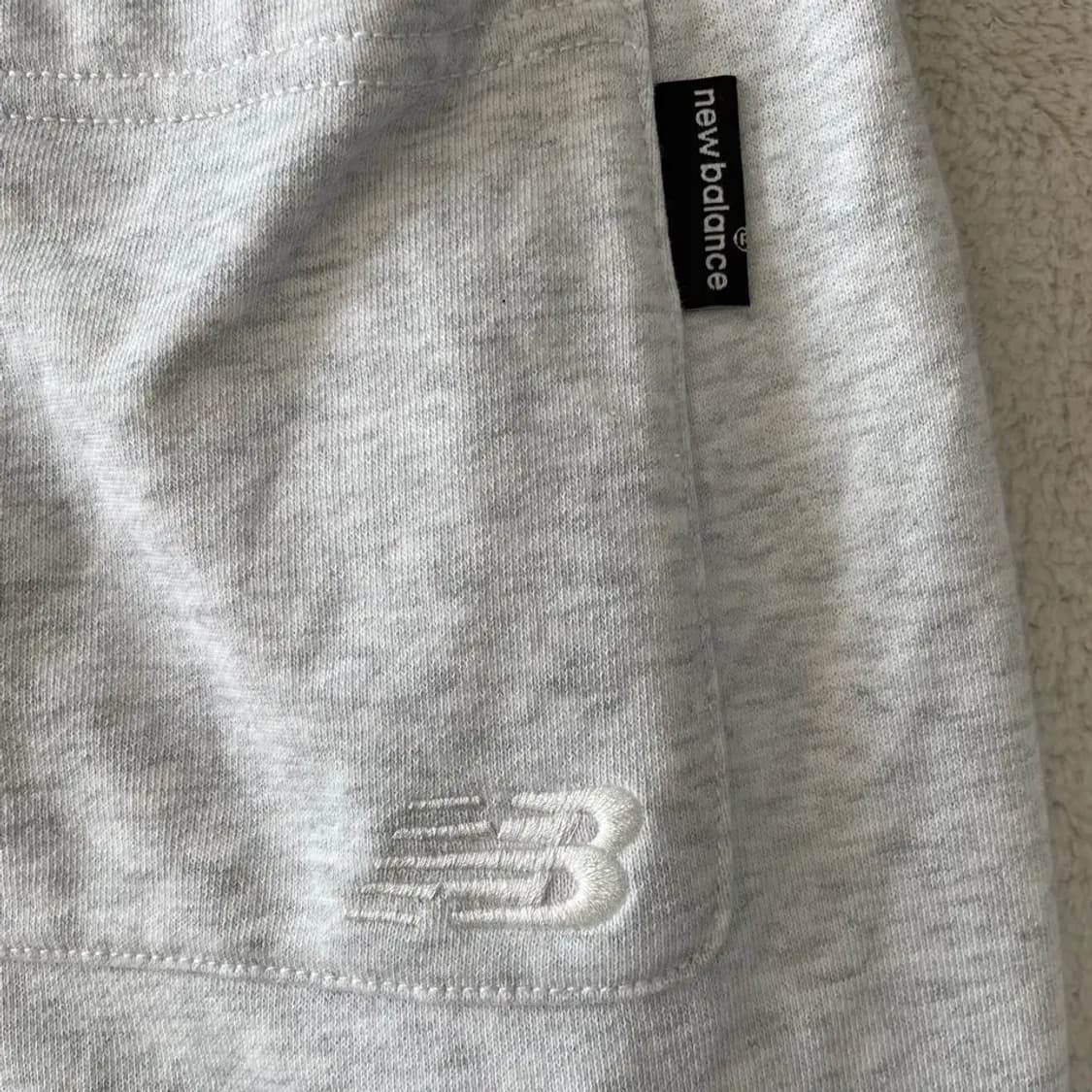 M 뉴발란스 남자 헤더그레이 트레이닝 바지 상품이미지8