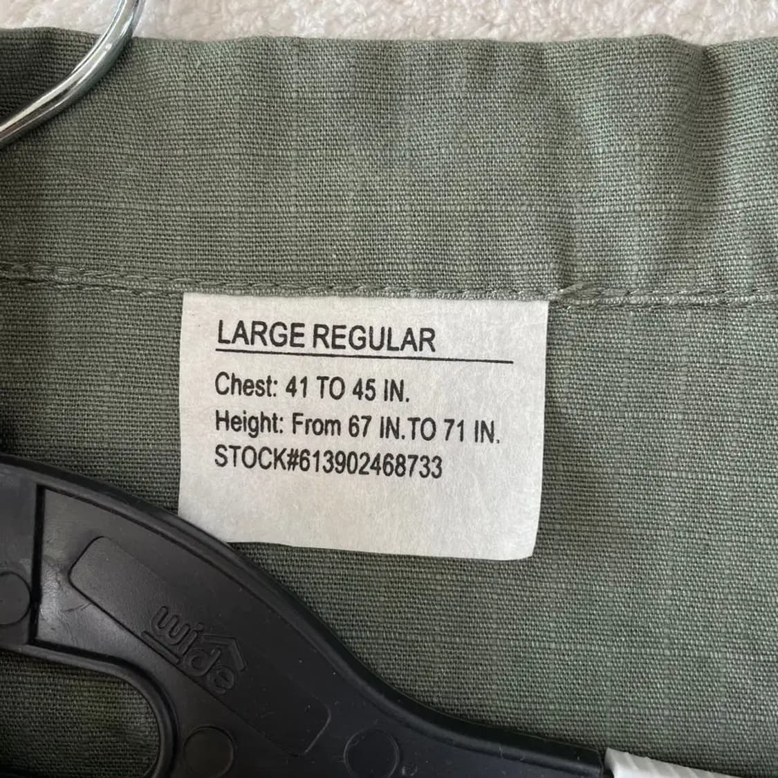 OG 정글퍼티그 BDU 자켓 105-110 상품이미지6