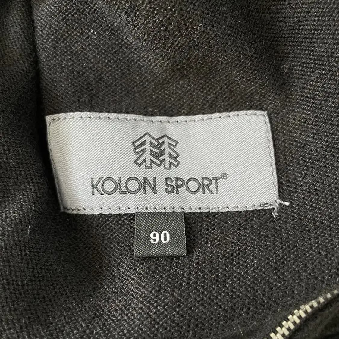 코오롱 여성 신형 니트집업 90 상품이미지5