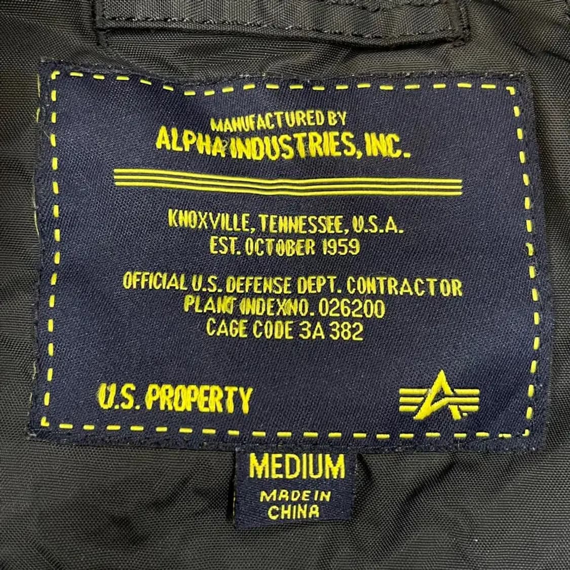 M 알파인더스트리 MA1 블루종 자켓 상품이미지4