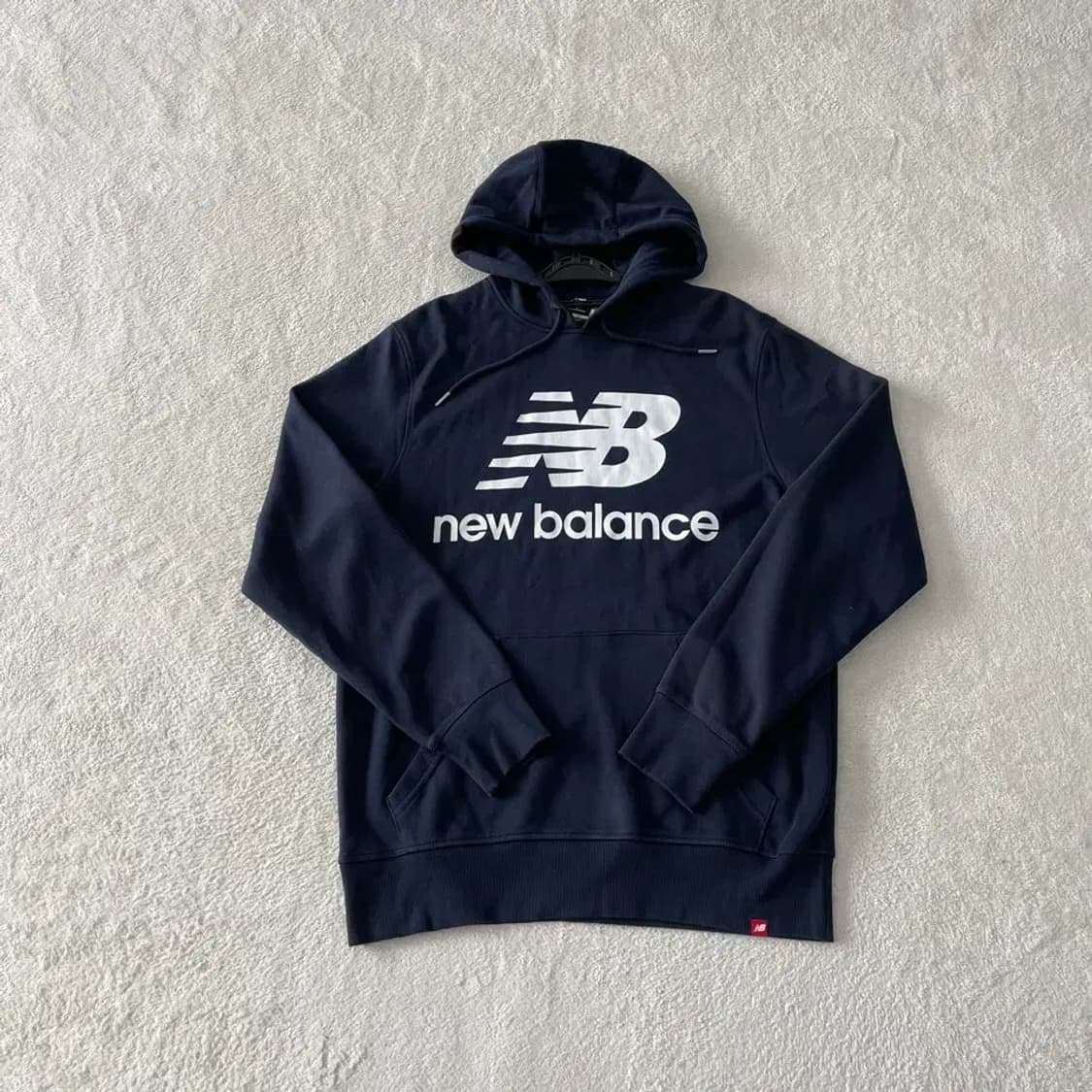 뉴발란스 네이비 후드티 100 L 상품이미지1