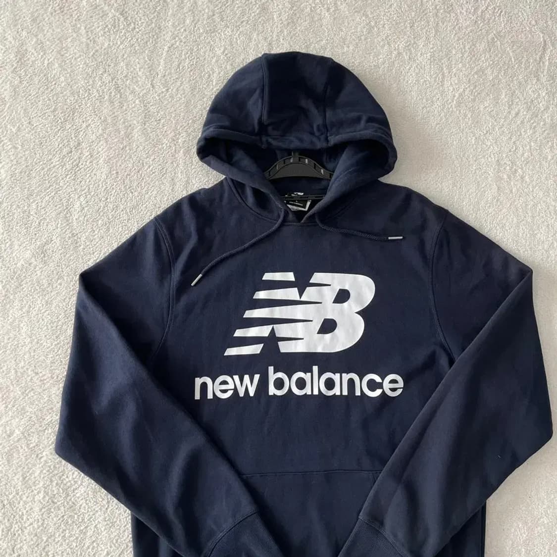 뉴발란스 네이비 후드티 100 L 상품이미지2