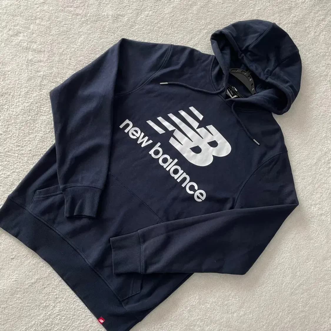 뉴발란스 네이비 후드티 100 L 상품이미지3