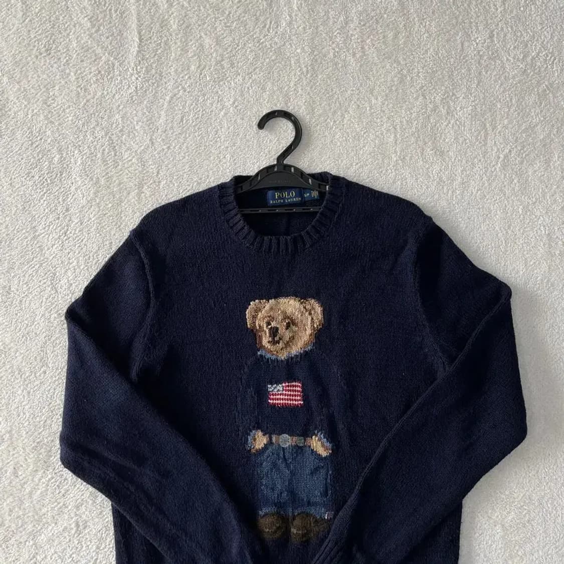 폴로 베어 성조기 니트 S 상품이미지2